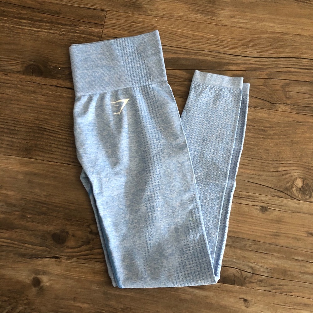 Gymshark vital seamless teal marl leggings